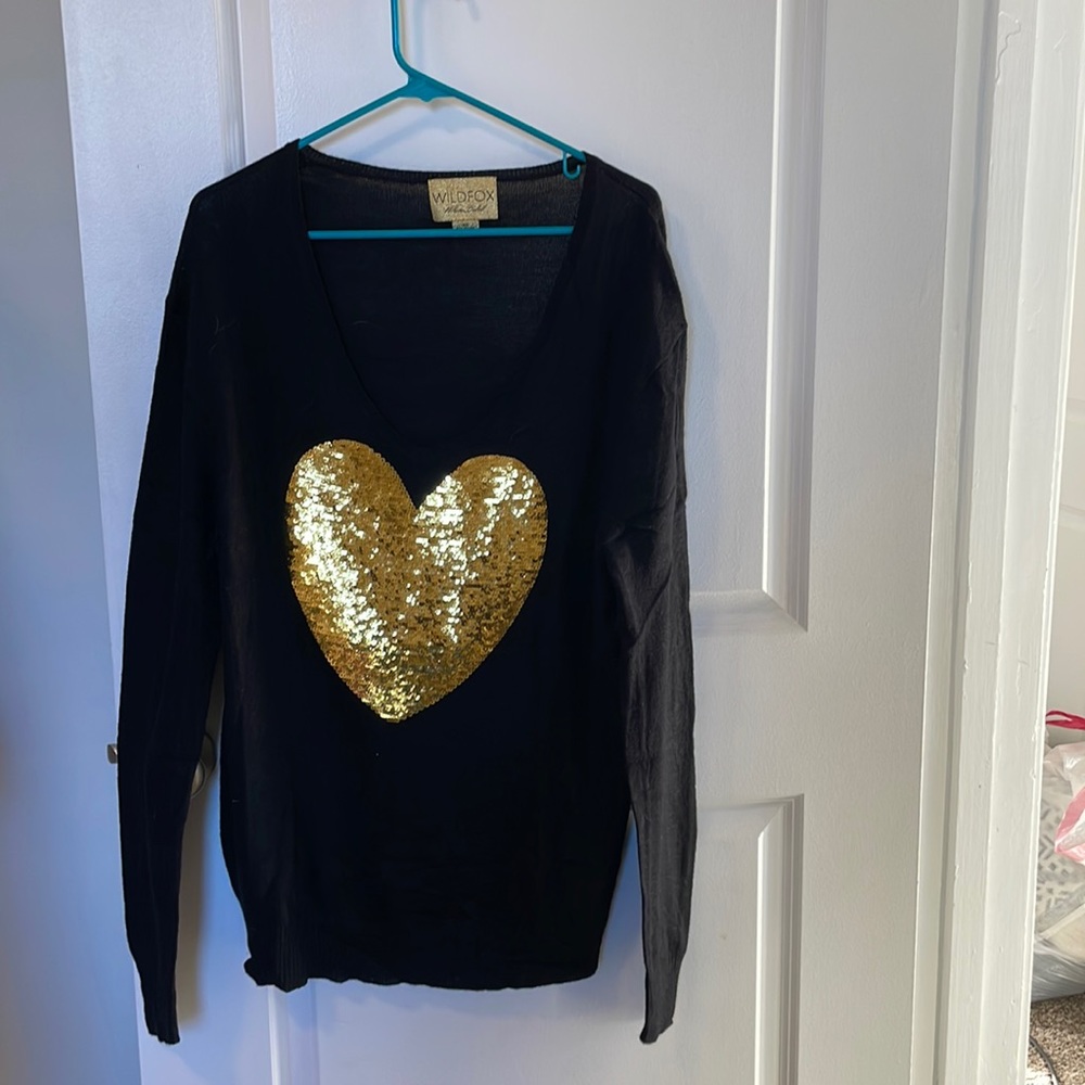 Wild fox oversized sweater
